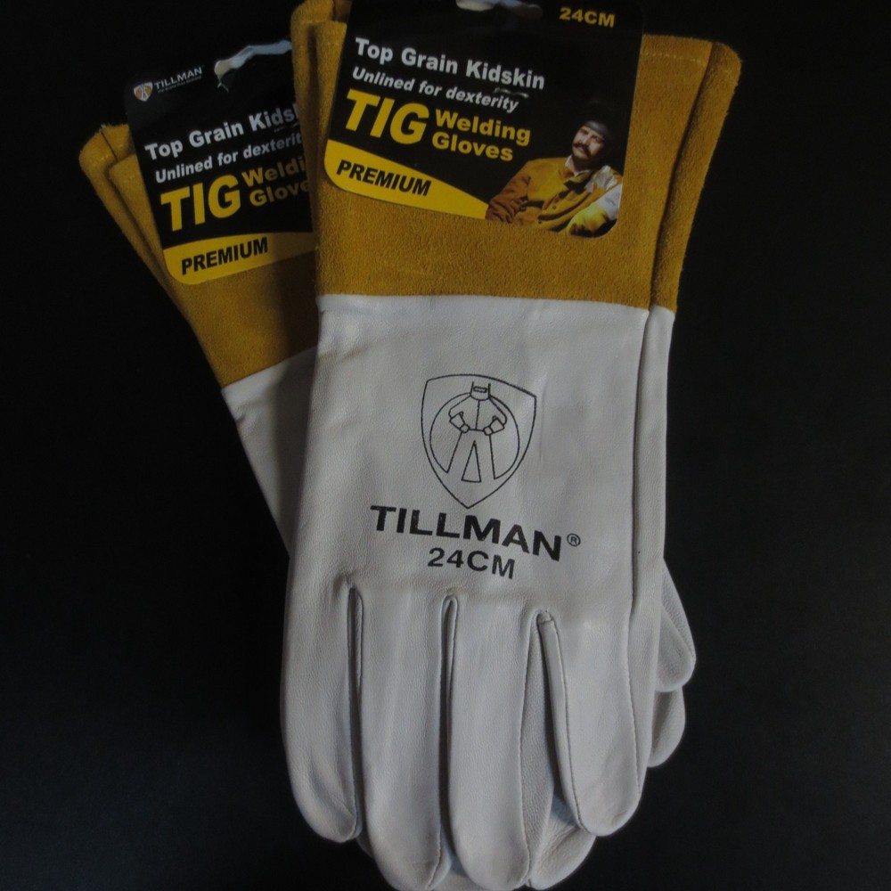 Tillman Size M (9) Kidskin Welding Glove Use for TIG Welding – 2 or 3 pair