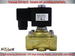 3/4 inch 220V-240V AC Brass Electric Solenoid Valve NPT Gas Water Air N/C