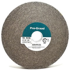 EXL Deburring Wheel – 6″ X 1″ X 1″ 9S Fine Grit – Silicon Carbide – Metal Deburr