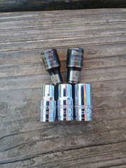 5 Pittsburgh 1/4″ Drive Sockets 6 Point 5mm 6mm 6mm 7mm 9mm