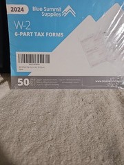 Blue Summit Supplies W2 Forms 2024 6 Part Tax Forms 50 Employee Kit Forms