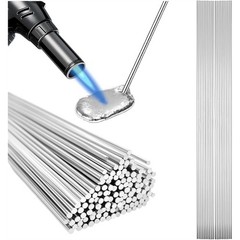 Aluminum Brazing Rods, 50PCS Low Melt Aluminum, Aluminum Repair Rods for 6129