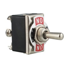2x Heavy Duty 20A/250V Toggle Switch Control 2 Pole Double Throw 6 Term ON/OFF