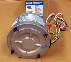 Fasco D7909 AC Air Conditioner Condenser Fan Motor 1/4 HP 1075 RPM 230 Volts