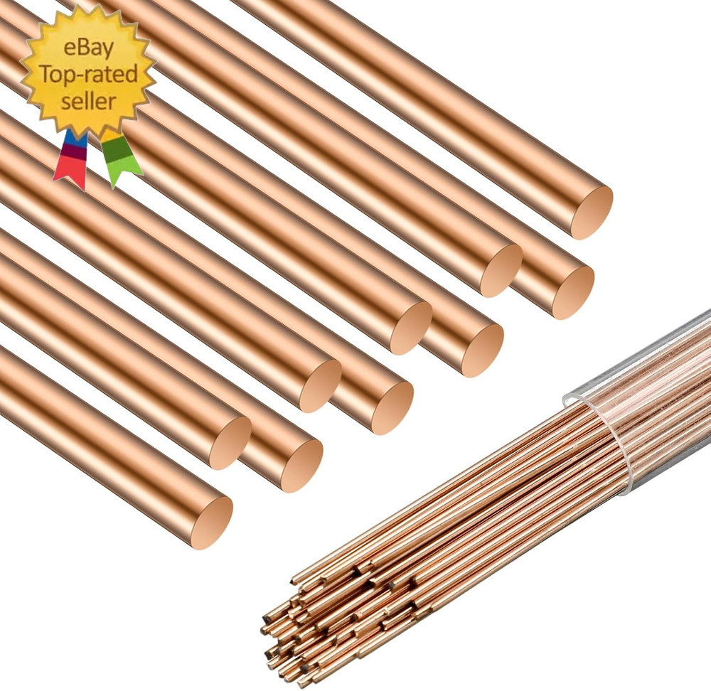15% Silver Brazing Rods AWS Bcup-5 40 Sticks, Silver Solder round Welding Rods 0