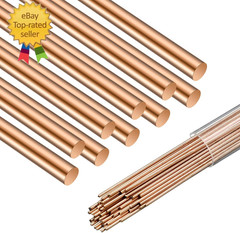 15% Silver Brazing Rods AWS Bcup-5 40 Sticks, Silver Solder round Welding Rods 0