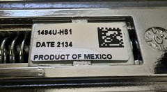 1494U-HS1 | Allen-Bradley 30A-200A Stainless Handle, no hardware