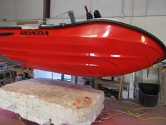 EPOXY RESIN RED GEL COAT 4 BOATS, TOOLING MOLDS, BONDS 2 METAL WOOD FIBERGLASS –