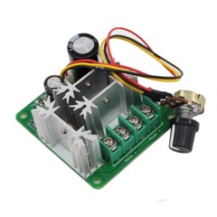 15A 6V-90V Pulse Width Modulator PWM Stepless DC Motor Speed Controller US