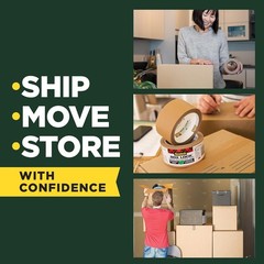 Box Lock Paper Packing Tape Kraft Brown Extreme Grip Kraft Paper Tape That