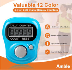 10 pcs Electronic Finger Counter LOTS Resettable 7 Digit LCD Electronic Digital