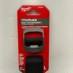 Milwaukee FREEFLEX 1.5 in. Nylon Webbing Belt (Large, Built-In Stretch)
