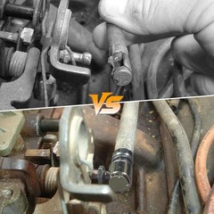 Throttle Disconnect, Quick Release Ball Joint, 1/4-28 in Female Thread, with Spr