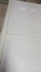 Primex 48″ Plastic Enclosure w/ Base and 2 doors Hinged Lid Lightweight
