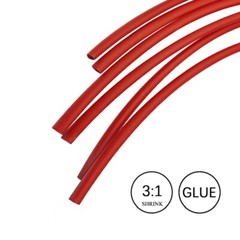 3:1 Heat Shrink Tubing Tube Red&Green&Blue Glue Waterproof Dual Wall Wires Wrap