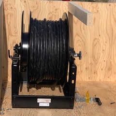 Carol Super Vu-Tron 10/5 SOOW Cable 387ft Glenair MIL Connector Hannay Reel
