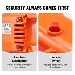 850W Electric Vibrator 13000 VPM Electric Concrete Vibrating Tool Portable
