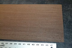 Wenge Raw Wood Veneer Sheet 9.5 x 49 inches 1/42nd thick 7682-42