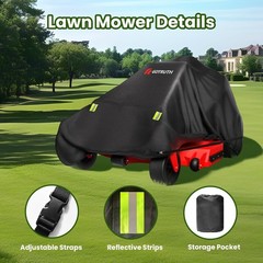 Lawn Mower Cover, Heavy 900D Oxford Fabric -Universal Fit Lawn Tractor Covers…