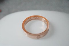 Gift.CartlerLOVE&Ring 18k.Yellow Gold 3.6 mm Wedding Band Size US 6