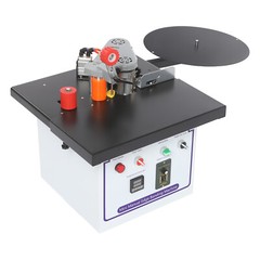 1200W Portable Edge Bander Machine 110V Double-Side Gluing Wood Banding Machine