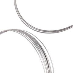 AZDENT Dental Orthodontic Lingual Retainer Wires Flat Straight Twist Wire 150mm