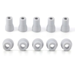 10pc Dental Saliva Ejector Strong Suction Rubber Snap Tip Adapter Replacement