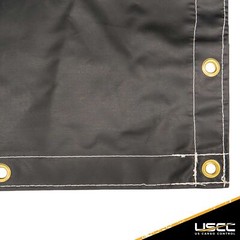 Heavy Duty Coil Tarp – 7’x7’x7′ – 18 oz. Black Tarp