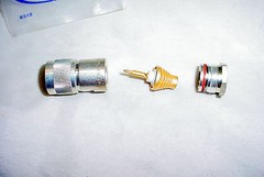 NOS Automatic Wedge-lock Type N (M) Connector 94375 RF 301 N1800D