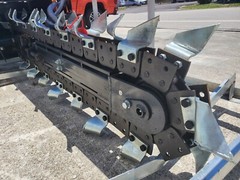 Trencher 48″ Skid Steer Loader Attachment 8″ width Bobcat Kubota CAT & More