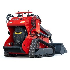 2645Lbs PRO-Dual-Levers 3-Pumps Auto-Self-Leveling Tracked 23HP Skid Steer EPA