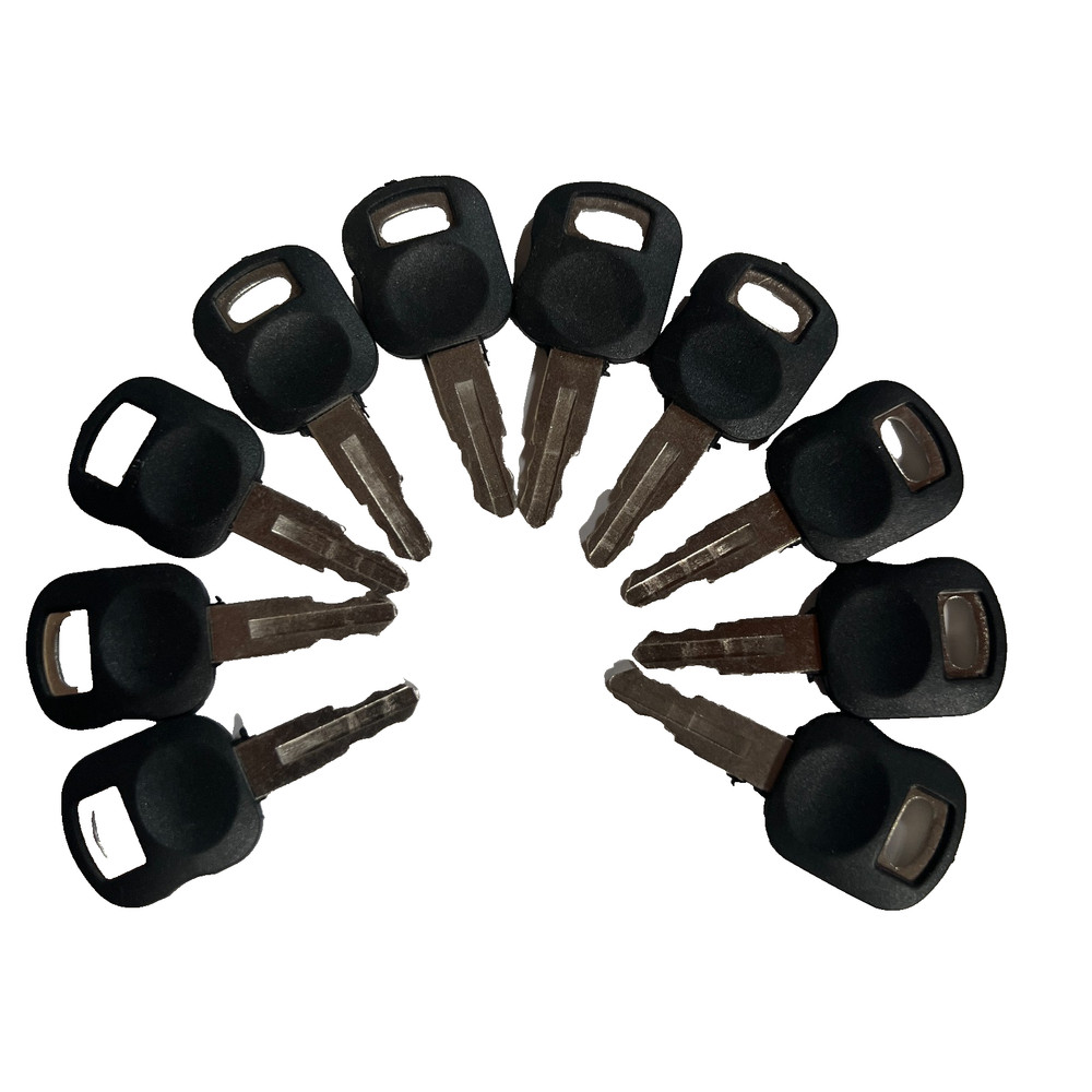 10 pc 5P8500 5P-8500 KEYS Heavy Equipment Ignition Loader fits Cat Old FW