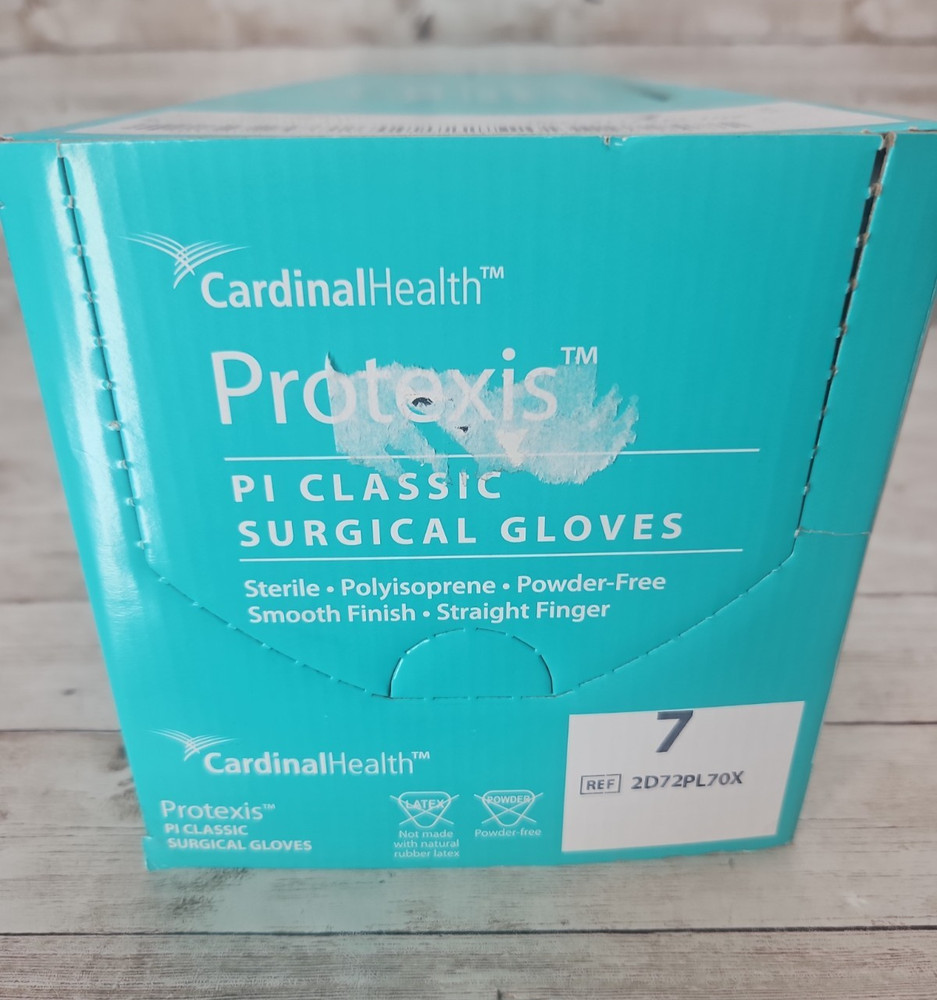 Protexis PI CLASSIC Surgical Glove *1 Box* Cardinal Health Size: 7 *Exp: 7/26*