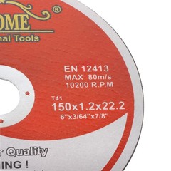 Pack 100 6″x.045″x7/8″ Cut-off Wheel – Metal & Stainless Steel Cutting Discs US