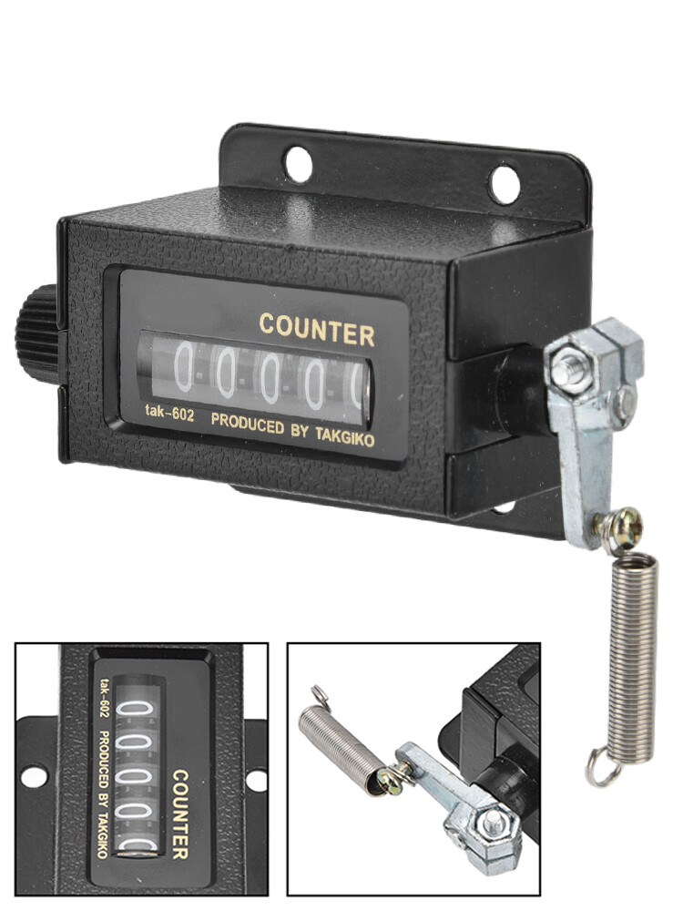 Bale Counter for Baler， Manual Counter， Hand Tally Counters 5 Digit Num 0-99999