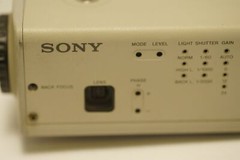 Sony HVM-200 CCD Black and White Video Camera, 22VDC, 24VAC, 7.5W