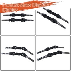 Left Right Rear Axle Set for Kubota RTV900 RTV1100 RTV1140 4×4 K7711-12334