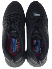 Skechers Women’s Work Max Cushioning Elite SR Lace Up Shoes Black Size:9 107U