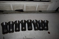 S&M Southwick & Meister TF42 Collets Lot of 8