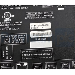 Red Lion G306A000 | G306A Operator Interface Terminal 5.7″ Touchscreen 24V NSNP