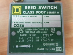 Square D 9007-C86G Reed Switch 9007C86G Type G