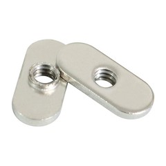 20 Packs 1/4-20 Centered Hole Sliding T-Nuts for 10 Series T Track Extrusions…