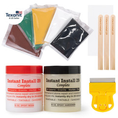 Instant Install 29 Complete – 20 Oz Epoxy Permanent Repair Kit with Ez-Tint 10 G