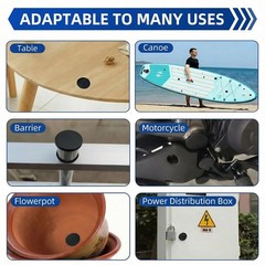 150PCS Flexible Rubber Plugs for Round Holes, 9 Sizes Rubber Plugs for Holes …