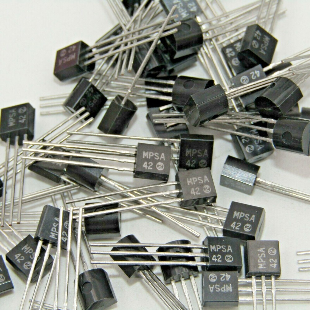 ( 25 PCS ) MPSA42 NPN HI-VOLTAGE TRANSISTOR – NEW Sprague