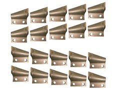 10 RH & 10 LH Carbide Trenching Teeth- B135910, B135911, 3″ Centers on Bolt Hole