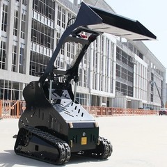 Mini Skid Steer Loader 13.5HP Rato Gas Engine Tracked Hydraulic for Farm Garden
