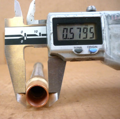 1/2in. ID x 9-1/4in. VAFS-4 Suction/Discharge Line Vibration Absorber P/N651G176