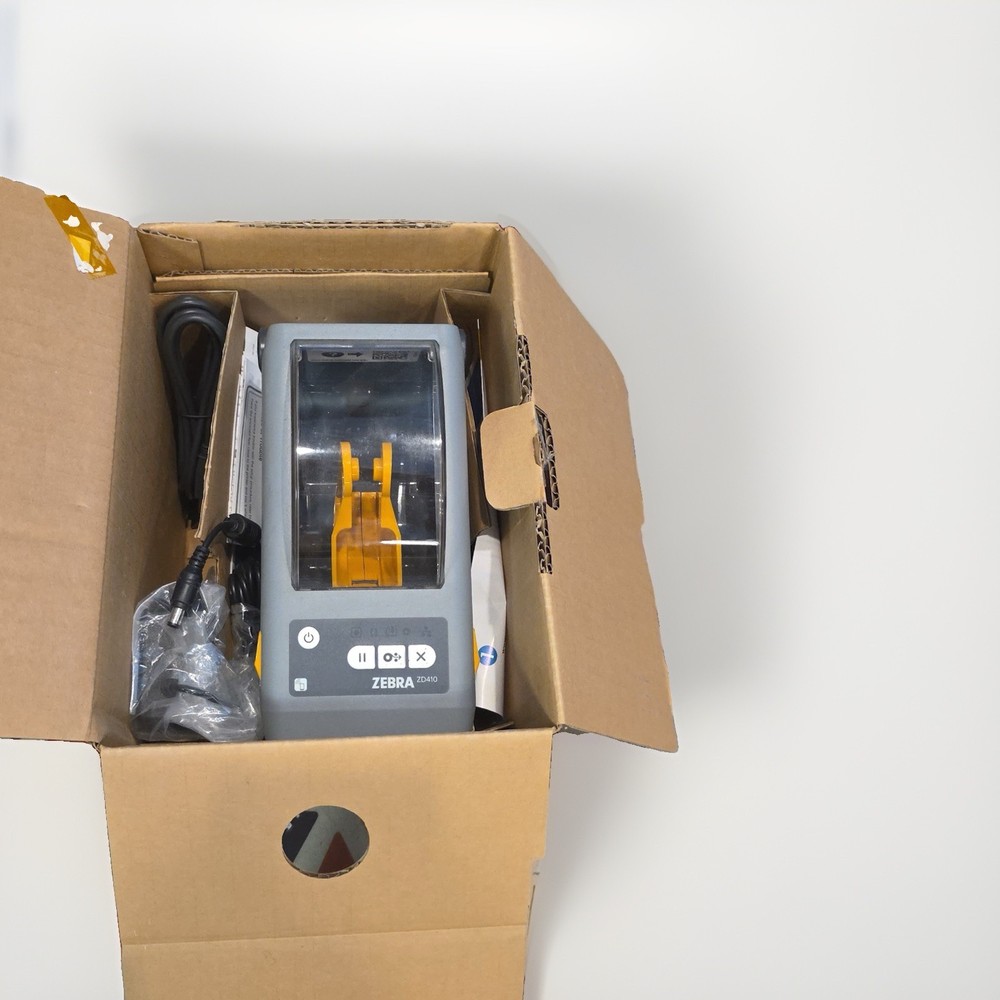 Zebra ZD410 Thermal Label Printer, Model ZD410 MPN ZD410 with Power Cord