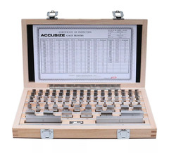 81Pc Steel Gauge Block Set for Calibration of Measuring Equipment Machinist Shop